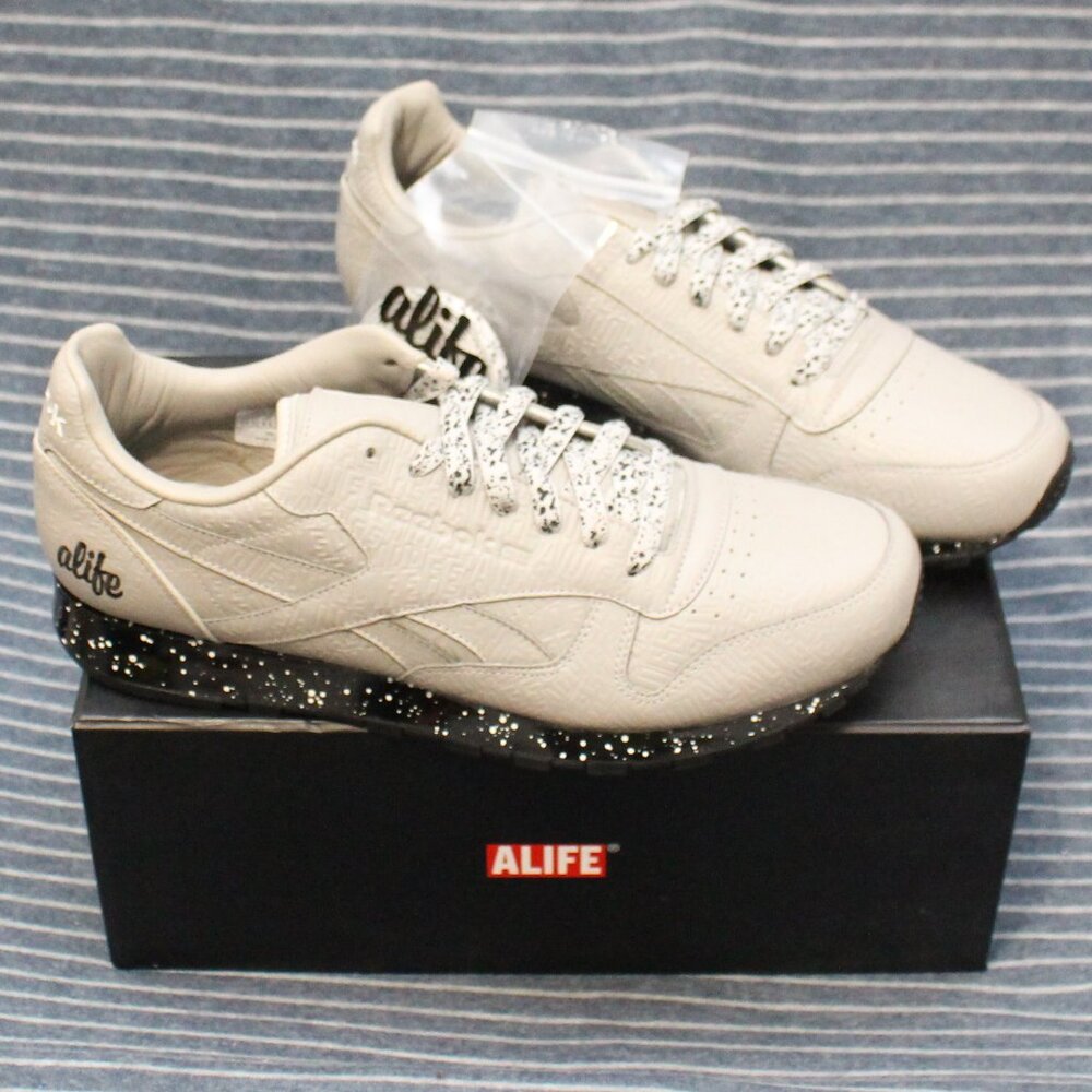 Reebok x Alife CL Leather Luxe in Cool Grey